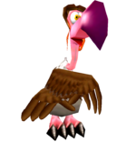 The Necky character, from Donkey Kong 64.