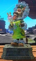 A Statue from Donkey Kong Bananza: DK Island & Emerald Rush