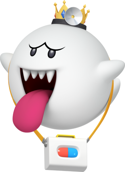File:DMW-Dr. King Boo Solo Art.png