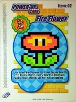 Fire Flower e-Reader card from Super Mario Advance 4: Super Mario Bros. 3
