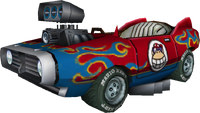 Flame Flyer (Funky Kong) Model.png