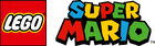 The LEGO Super Mario Logo, Transparent.