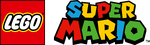 The LEGO Super Mario Logo, Transparent.