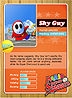 Level 1 Shy Guy card from the Mario Super Sluggers card game