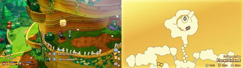 11th ? block in Florall Island from Mario & Luigi: Brothership