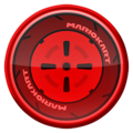 An expert badge depicting a Standard tire, which resembles the red variant of the tire