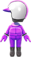 Purple Mii Racing Suit