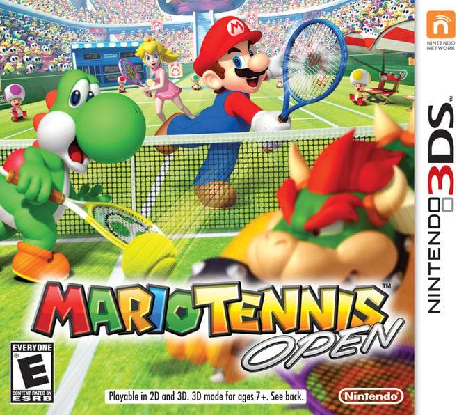 North American boxart for Mario Tennis Open