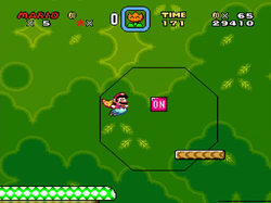 The image for "Athletic BGM" from Super Mario World on Nintendo Music.