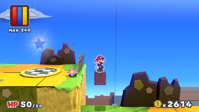Location of the 8th hidden block in Paper Mario: Color Splash, not revealed.