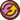 Sprite of the P-Up, D-Down badge in Paper Mario: The Thousand-Year Door.
