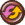 Sprite of the P-Up, D-Down badge in Paper Mario: The Thousand-Year Door.