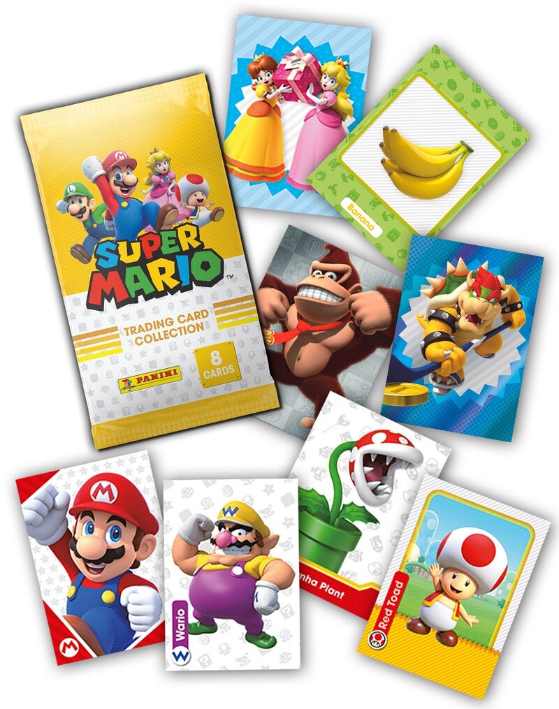 Super Mario Trading Card Collection Super Mario Wiki The Mario Encyclopedia 4598