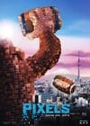 A poster for the Pixels film featuring Donkey Kong