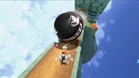 A  beta screenshot from Super Mario Galaxy 2.