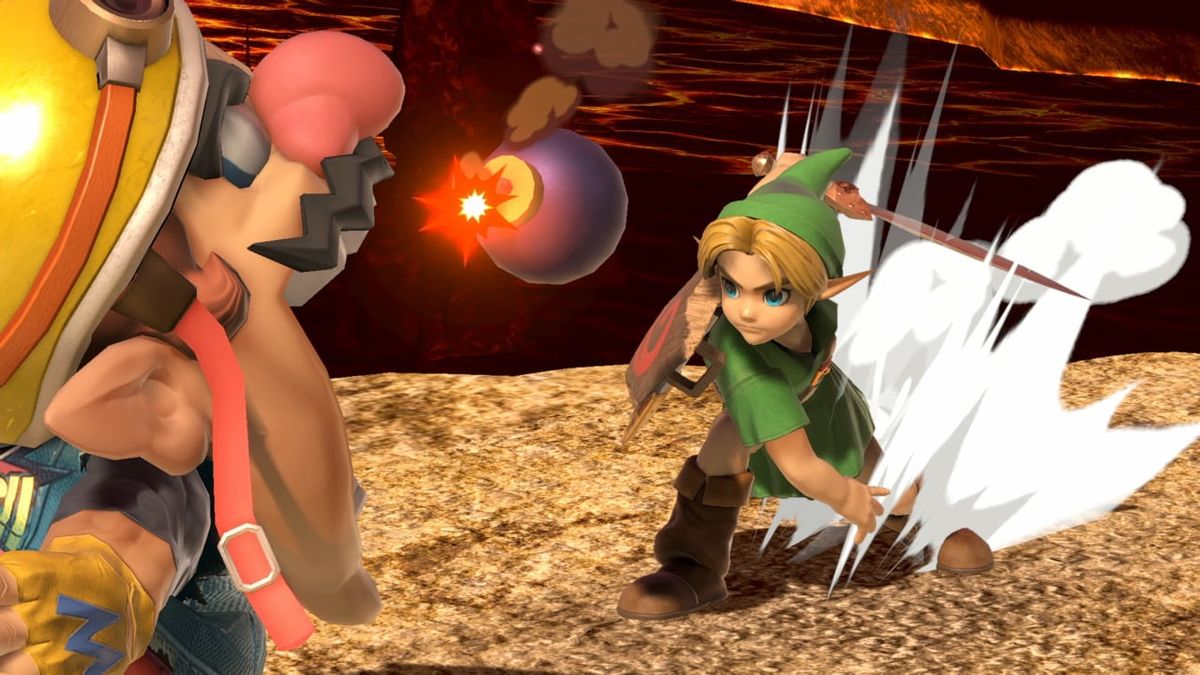 File:SSBU Bomb Young Link.jpg - Super Mario Wiki, the Mario encyclopedia