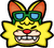 Spitz icon from WarioWare: Move It!