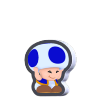 Standee Crouching Blue Toad.png