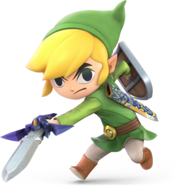 Toon Link from Super Smash Bros. Ultimate