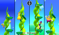 Leaf Leap with a Koopa Paratroopa in Mario Party: The Top 100