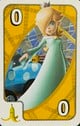 UNO Mario Kart Rosalina yellow card with banana item