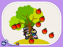 The microgame High Treeson in WarioWare Gold