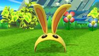 A Bunny Hood in Super Smash Bros. for Wii U