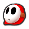 Shy Guy's head icon in Mario Kart 8