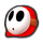 Shy Guy's head icon in Mario Kart 8