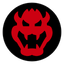 Bowser's emblem from Mario Kart Tour