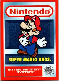 One of the Nintendo Collector Cards