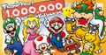 Group artwork posted by Nintendo of Japan's Twitter after reaching one million followers