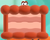 A screenshot of Puffy Lift Red Yoshi from Super Mario Bros. Wonder