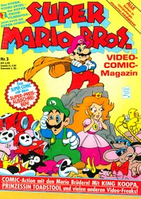Cover of Super Mario Bros. Video-Comic-Magazin Nr. 3