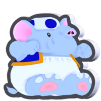 Standee Elephant Blue Toad.png