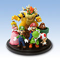 Super Mario Characters Figurine (2010 Platinum Elite Status Reward)