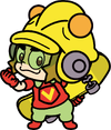 9-Volt artwork for WarioWare: Get It Together!