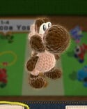 Hot Cocoa Yoshi, from Yoshi's Woolly World.