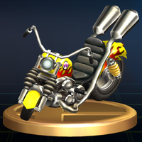 Wario Bike trophy