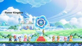 Flower Kingdom from the August 31, 2023 Nintendo Direct