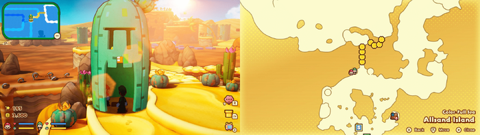 15th block in Allsand Island from Mario & Luigi: Brothership