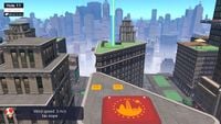Hole 11 of New Donk City with the amateur layout in Mario Golf: Super Rush
