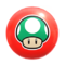 The 1-Up Mushroom Balloon from Mario Kart Tour