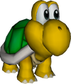 Render of the unused Shellcreeper model from Mario Power Tennis