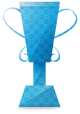 Pattern for the Mario Kart 8 Deluxe trophy in the Trophy Creator application