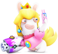 Rabbid Peach - RabbidsKingdomBattle.png