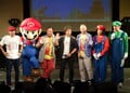 Group photo at the Super Mario 30 Festival event