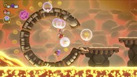 The third 10-flower coin in the level Dragon Boneyard in Super Mario Bros. Wonder