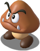 Artwork of Goomba from the Nintendo Switch version of Super Mario RPG