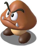 Artwork of Goomba from the Nintendo Switch version of Super Mario RPG